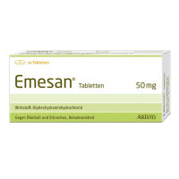 Препарат при тошноте и рвоте EMESAN Tabletten 10 шт Aristo Pharma Препарат при тошноте и рвоте EMESAN Tabletten 10 шт Aristo Pharma